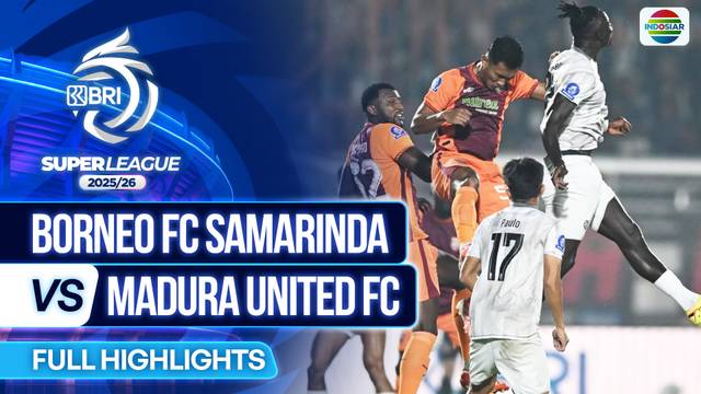 Borneo FC Samarinda VS Madura United FC - Full Highlights | BRI Super League 2025/26