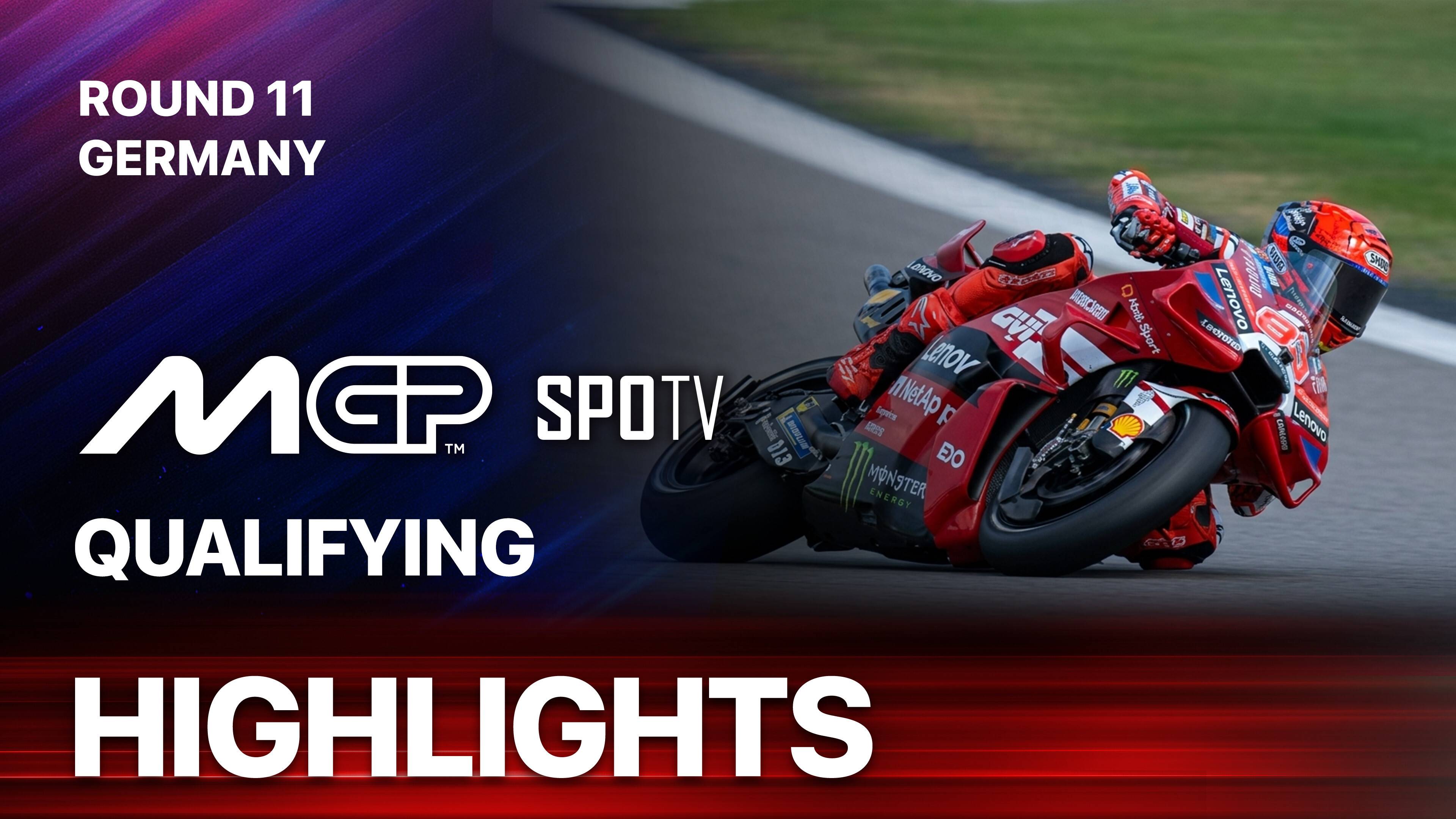 MotoGP Qualifying: Liqui Moly Grand Prix of Germany - MotoGP 2026 Round 11