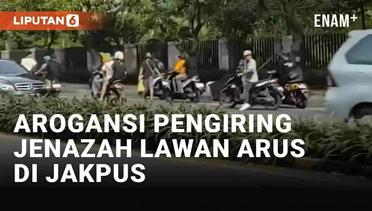 Viral Arogansi Iring-Iringan Jenazah Lawan Arus dan Berkendara Zig-Zag di Jakarta Pusat