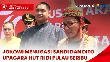 Menugasi Sandi dan Dito Upacara di Pulau Seribu, Jokowi Beri Perhatian di Wilayah 3T | Liputan 6