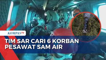 Tim SAR Cari 6 Korban Pesawat SAM Air yang Jatuh di Hutan Yalimo Papua