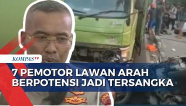 Polda Metro Jaya Sebut Pemotor Lawan Arah yang Kecelakaan Berpotensi Jadi Tersangka!