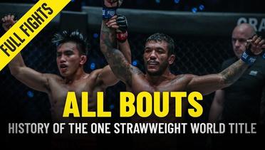 History Of The ONE Championship Strawweight World Title