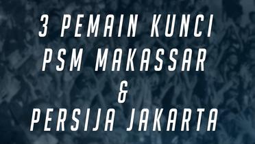 INILAH! 3 Pemain Kunci dari PSM Makassar dan Persija Jakarta yang akan Bertarung Besok!