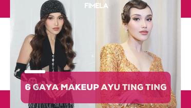 6 Gaya Makeup Ayu Ting Ting yang Cantiknya Bukan Editan, Berhasil Luluhkan Hati Anggota TNI