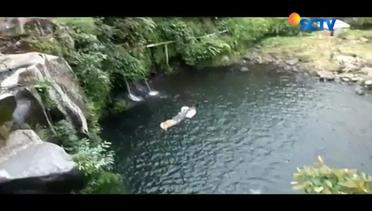 Serunya 'Cliff Jumping', Olahraga Ekstrem di Lereng Gunung Slamet - Liputan6 Pagi