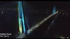 Kabar Samarinda - Indahnya Kilau Jembatan Mahkota 2 Samarinda 