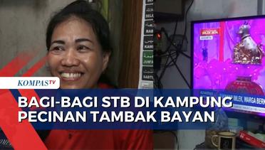 Meriahkan Imlek, KompasTV Bagikan Set Top Box untuk Warga Kampung Pecinan Tambak Bayan