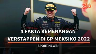 4 Fakta Kemenangan Verstappen di GP Meksiko 2022