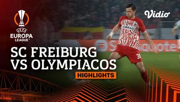 SC Freiburg vs Olympiacos - Highlights | UEFA Europa League 2023/24