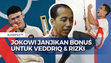 Apresiasi 2 Emas Olimpiade, Presiden Jokowi Janjikan Bonus untuk Veddriq dan Rizki