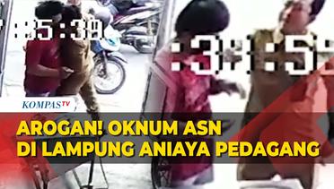 Arogan! Viral Oknum ASN di Lampung Aniaya Pedagang Lantaran Tak Terima Diminta Pindahkan Mobilnya
