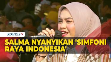 [FULL] Memukau! Salma Salsabila Nyanyikan 'Simfoni Raya Indonesia' di Istana