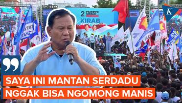 Prabowo Sering  Ditegur karena Bicara Kasar, Begini Pembelaannya