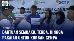 YPP Distribusikan Ratusan Paket Sembako untuk Pengungsi Korban Gempa Cianjur | Fokus