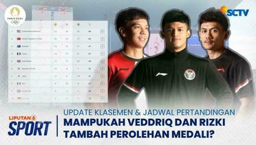 Klasemen Medali & Jadwal Olimpiade Paris 2024: Ukir Rekor Olimpiade, Saatnya Tuntaskan Veddriq! | Liputan 6 Sport