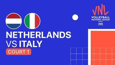 Full Match | VNL MEN'S - Netherlands vs Italy | Volleyball Nations League 2021