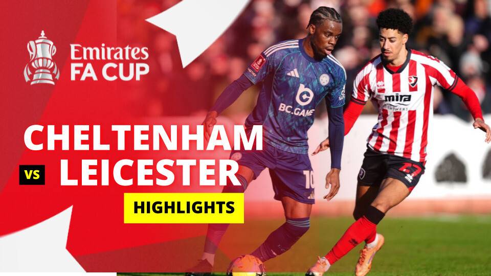 Cheltenham Town FC vs Leicester City