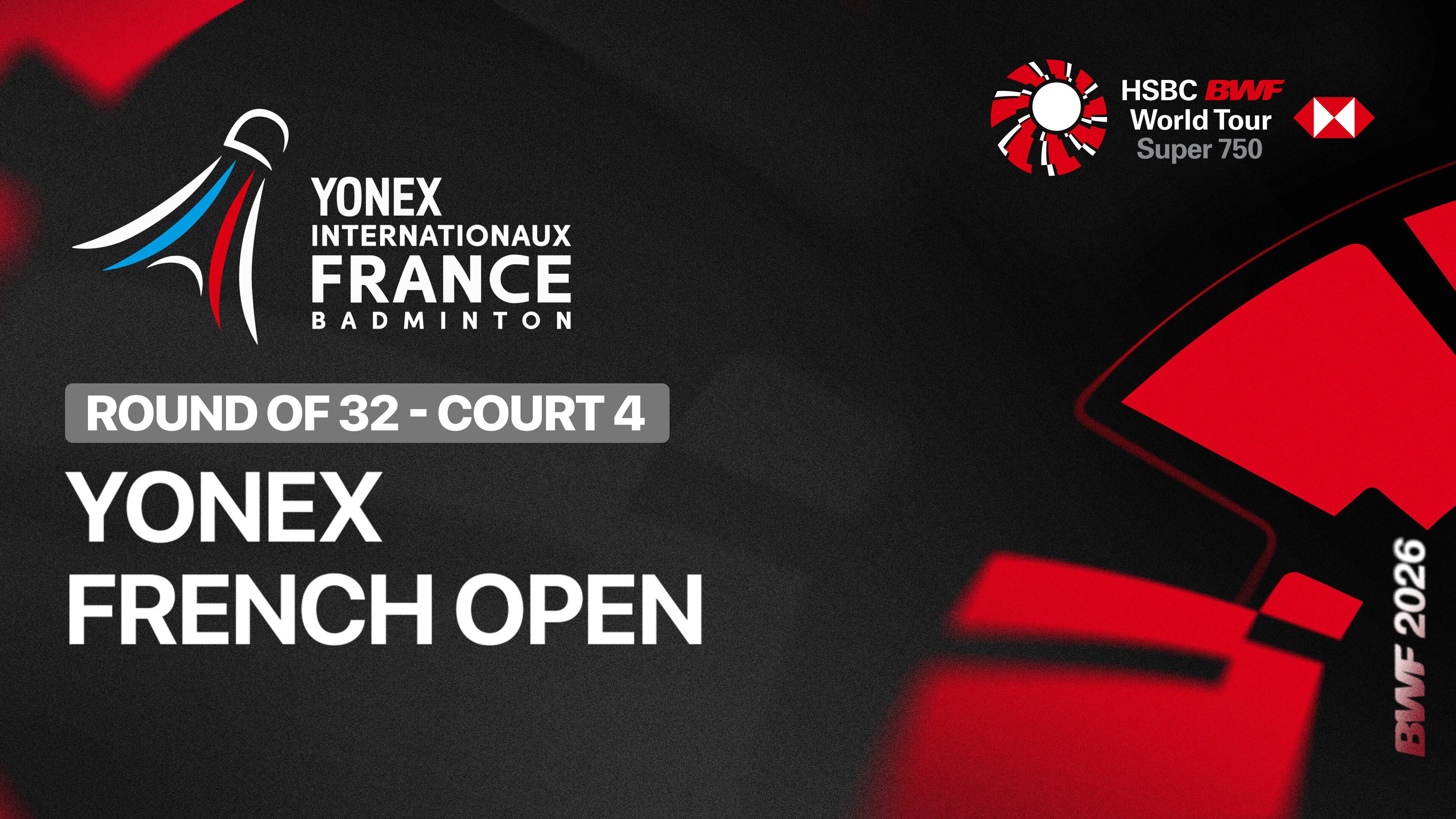 Chiu Pin-Chian (TPE) vs Kaloyana Nalbantova (BUL) - Women's Singles Round of 32 | YONEX French Open 2026