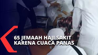 Lelah & Tersengat Panas, 65 Orang Jemaah Haji Harus Dilarikan ke Klinik saat Lempar Jumrah di Mina