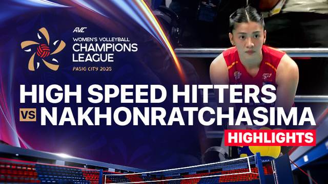 High Speed vs Nakhonratchasima - Highlights | AVC Women's Volleyball Champions League