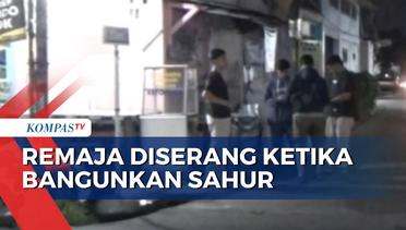 Sedang Bangunkan Sahur, Sekelompok Remaja Diserang Berandalan Bermotor di Tangerang Selatan!