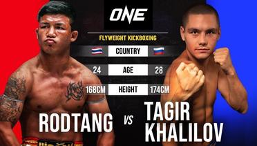 Rodtang vs. Tagir Khalilov | Full Fight With NO CROWD & COMMENTARY
