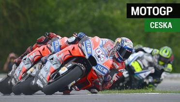 Persaingan 3 Rider pada Balapan MotoGP Ceska