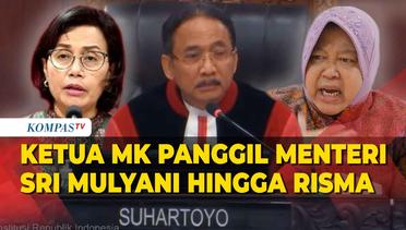 Ketua MK Panggil Menteri Airlangga, Sri Mulyani Hingga Risma di Sidang Sengketa Pilpres 2024