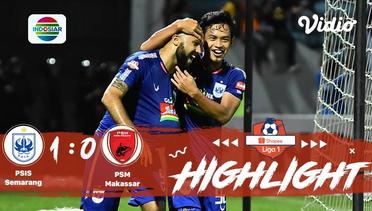 Full Highlight - PSIS Semarang 1 vs 0 PSM Makasar | Shopee Liga 1 2019/2020