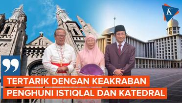 Istri PM Malaysia Apresiasi Keakraban Penghuni Masjid Istiqlal dan Gereja Katedral