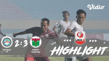 Full Highlight - Martapura FC 2 vs 3 Persita Tangerang | Liga 2 2019