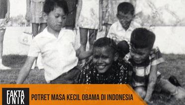 Potret Masa Kecil Obama di Indonesia