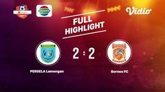 Persela Lamongan vs Borneo FC Full Highlight | Shopee Liga 1