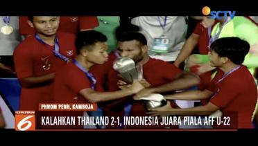 Kalahkan Thailand, Tim Garuda Raih Juara Piala AFF U-22 – Liputan 6 Pagi