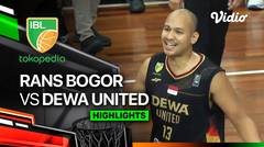 RANS Simba Bogor vs Dewa United Banten - Highlights | IBL Tokopedia 2024