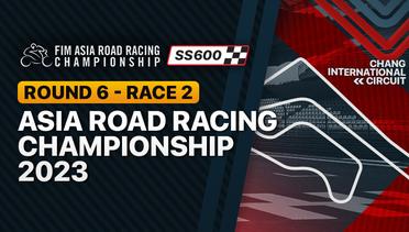 Round 6: SS600 | Race 2 | Full Race | Asia Road Racing Championship 2023