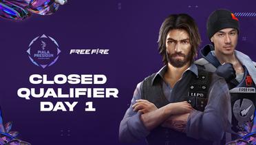 CLOSED QUALIFIER - FREE FIRE (DAY 1) - PIALA PRESIDEN ESPORTS 2022