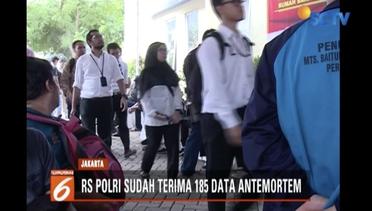 185 Data Antemortem Korban Lion Air Diserahkan ke RS Polri - Liputan6 Terkini