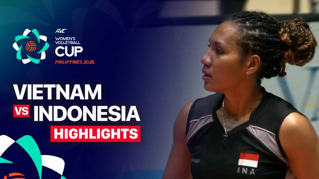 Vietnam vs Indonesia - Highlight | AVC Women's Cup 2026