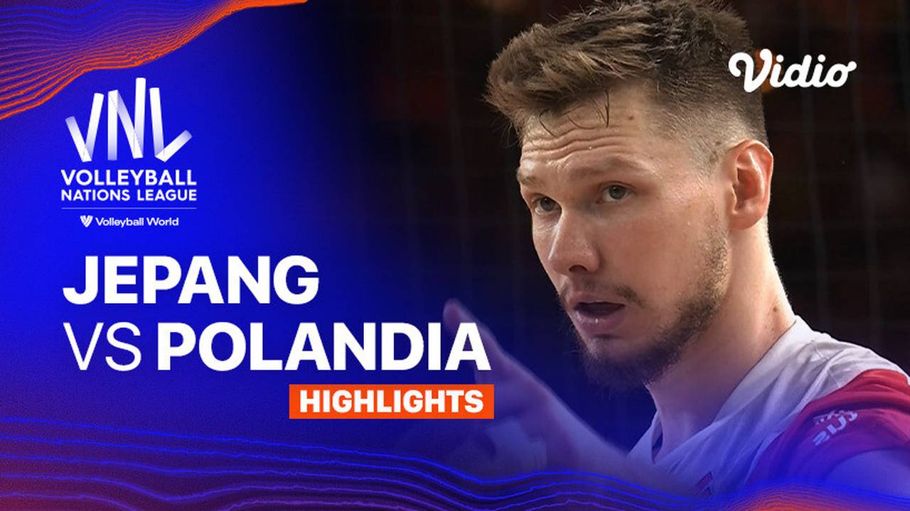 Jepang vs Polandia - Highlights Men's Volleyball Nations League 2024