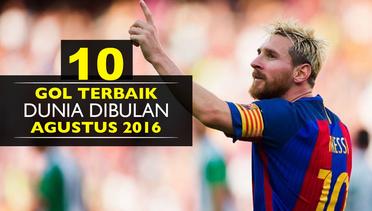 10 Gol Terbaik Dunia Agustus 2016, Messi Urutan ke-9