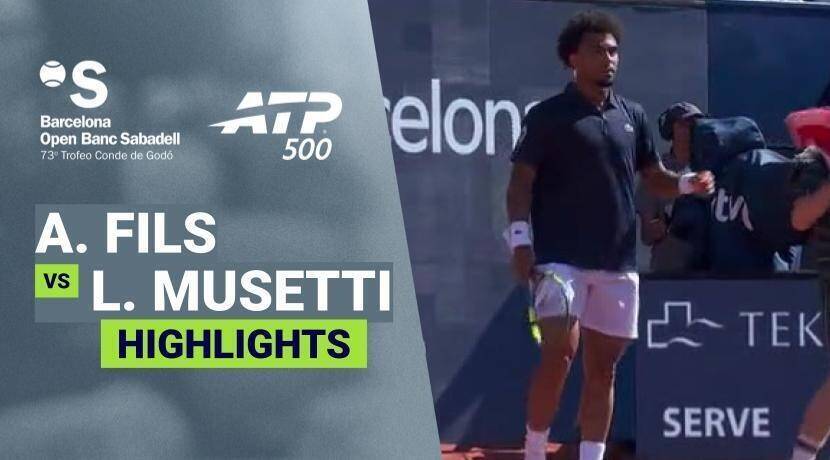 Arthur Fils vs Lorenzo Musetti - Quarterfinal | ATP 500: Barcelona Open Banc Sabadell 2026