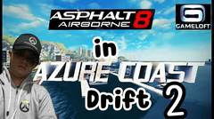 Asphalt 8 Airborne Indonesia - Azure Coast Drift 2 - Ferarri F12 Berlinetta - Gameloft