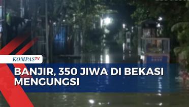 Banjir di Villa Kencana Cikarang Tak Kunjung Surut, Warga Terpaksa Bertahan di Pengungsian!