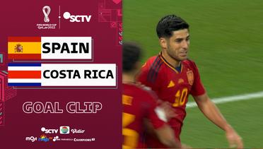 Gol! Umpan Cuting dari Jordi Alba Spain Dituntaskan Marco Asensio | FIFA World Cup Qatar 2022