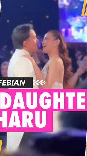 First Dance Romantis Mahalini & Rizky Febian - Father Daughter Dance Bikin Terharu