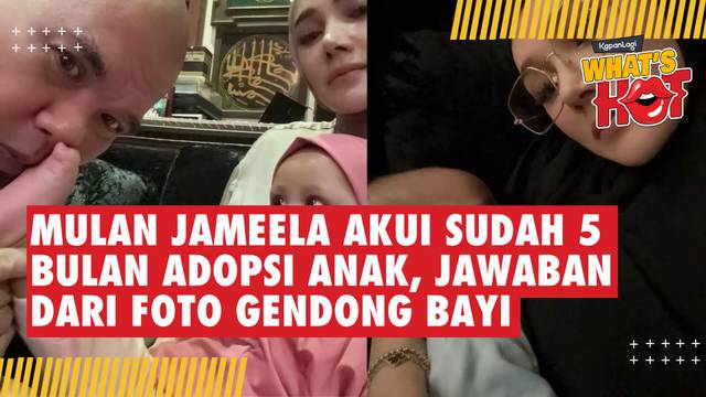 Mulan Jameela Akui Sudah 5 Bulan Adopsi Anak, Jawaban Dari Foto Gendong Bayi