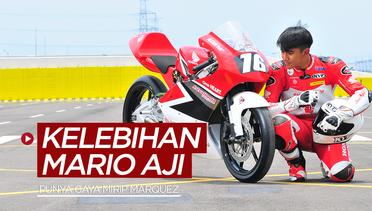 Kelebihan Mario Suryo Aji, Rider Indonesia yang Punya Gaya Balap Mirip Marc Marquez