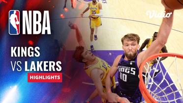 Sacramento Kings vs Los Angeles Lakers - Highlights | NBA Regular Season 2023/24